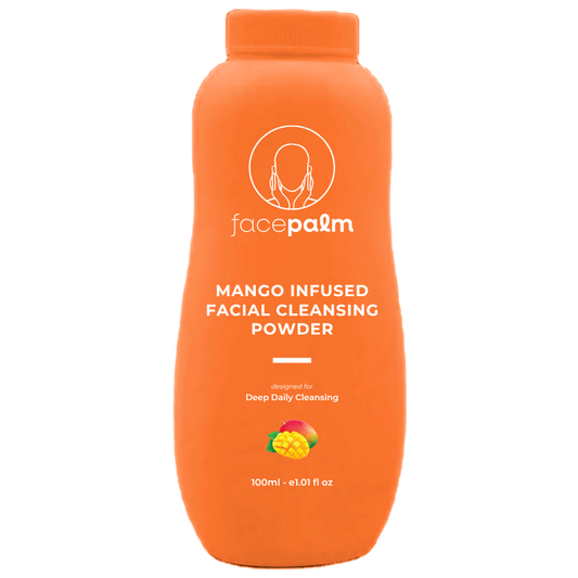 Start Glowing mango face cleansing powder with kaolin and oats